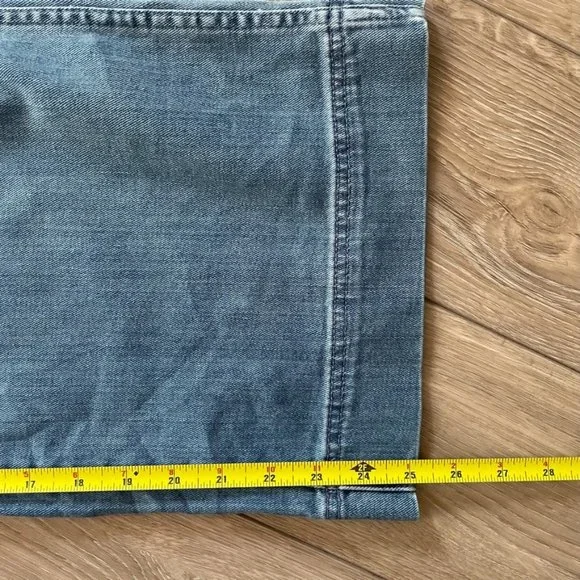 MADEWELL | Emmett Wide Leg Crop Jeans Rainbow Stitched Edition - Picture 9 of 13